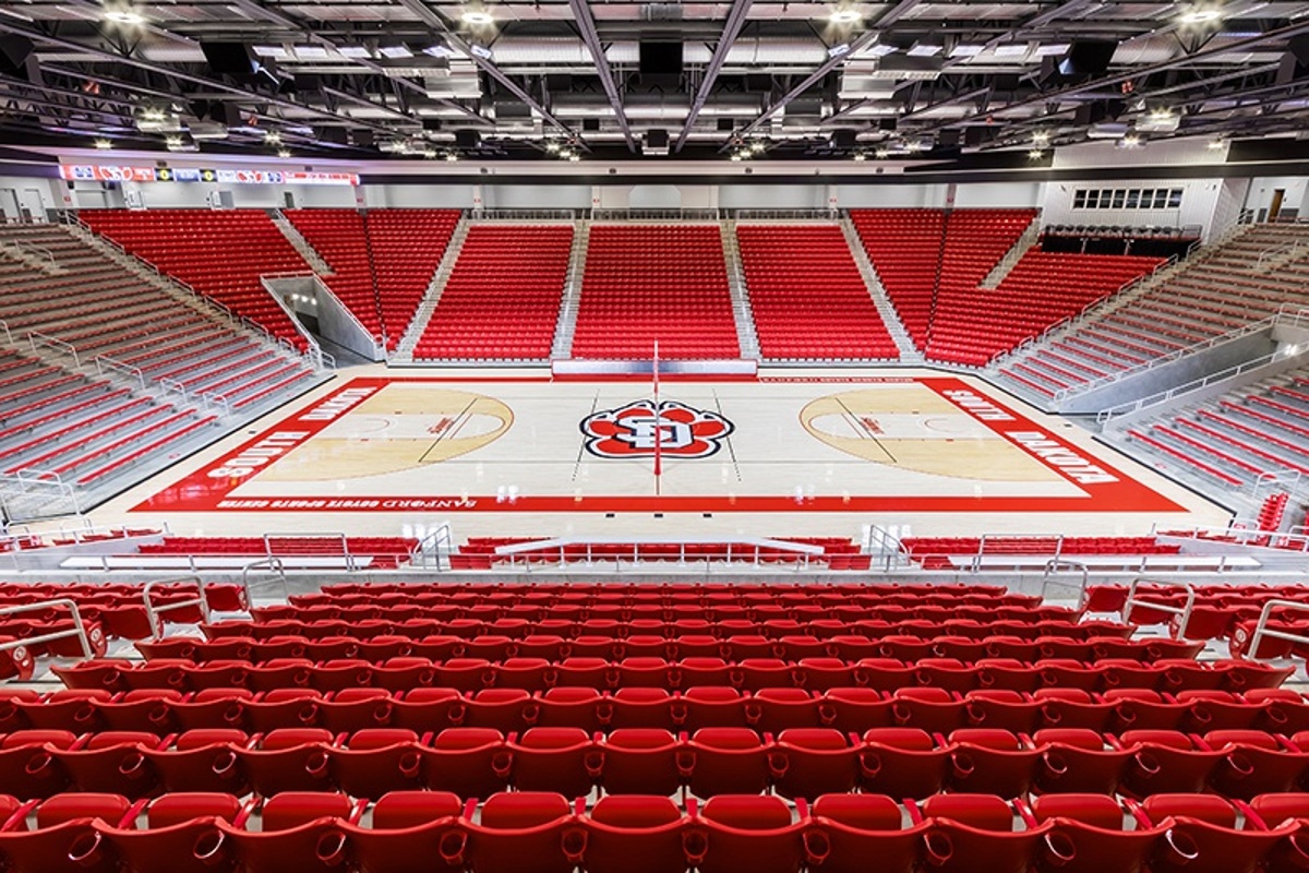 Sanford Coyote Sports Center at USD Fiegen Construction